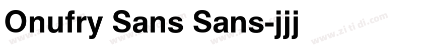Onufry Sans Sans字体转换